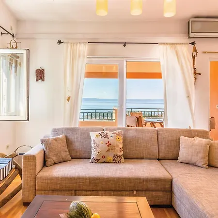 公寓 One-Bedroom Apartment In Makarska 马卡尔斯卡